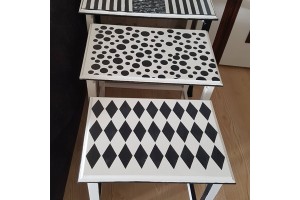 Karışık Desen Sehpa